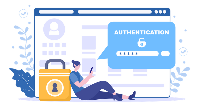 Ilustrasi Login